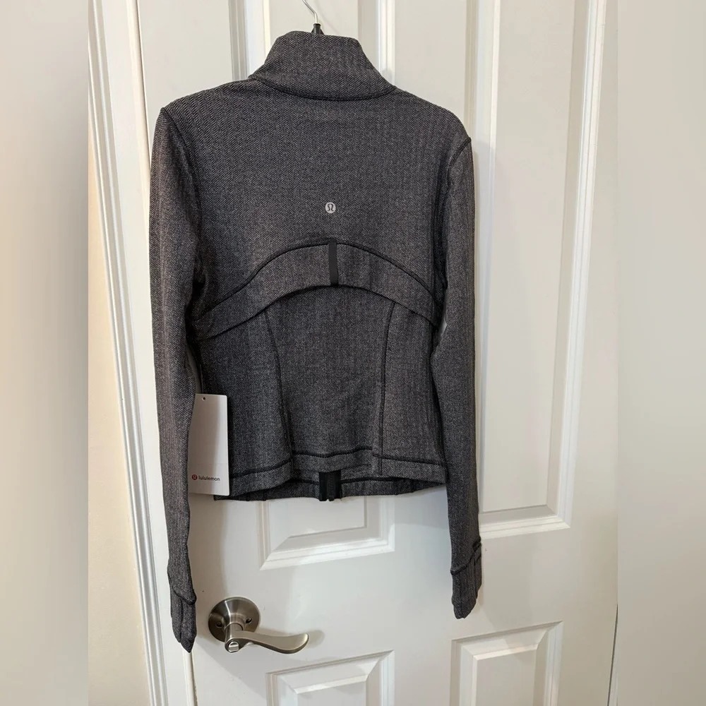 NWT Lululemon Athletica Defined Cropped Jacket Herringbone size 6 - Picture 8 of 8